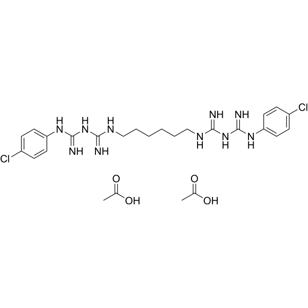 Chlorhexidine diacetate 56-95-1